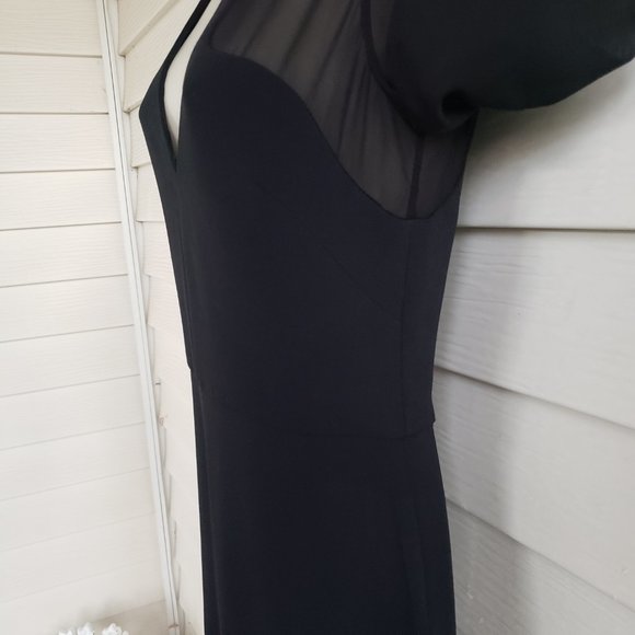 Cushnie Et Ochs Black Jumpsuit with Sheer Sleeves Like new - Picture 11 of 14
